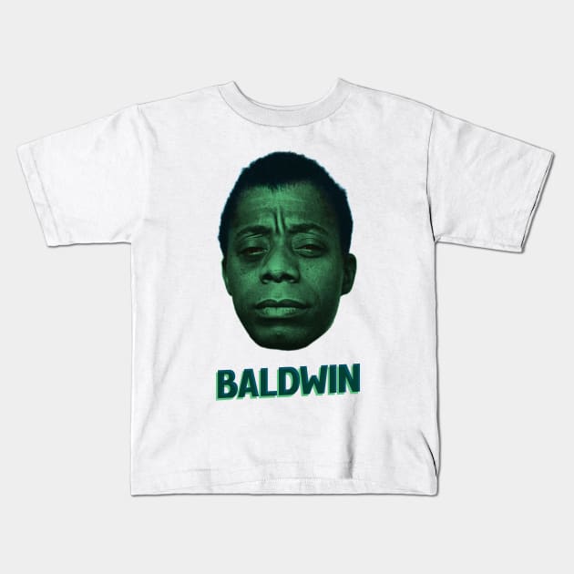 baldwin Kids T-Shirt by undergroundnotes